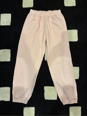 GAP Light Pink Fleece Jogger Sweatpants